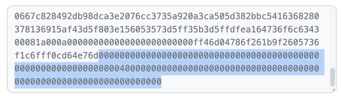 looks like in berachain's case (&amp; i assume most others) they explicitly passed no initialization data in the deploy tx even though the constructor supports it:
berascan.com/tx/0x4e75ef278…

possibly because it was deployed via create2 factory -different initialization data (eg prod vs