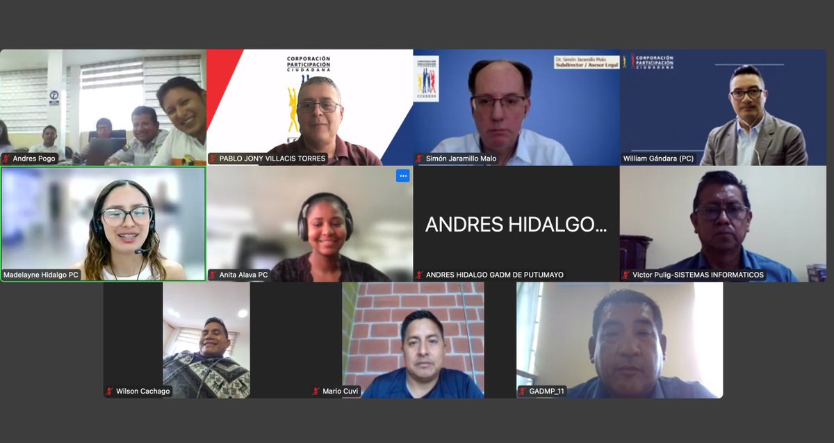 📝 #TallerLotaip
👥 Con los funcionarios del GADM de Putumayo hoy realizamos una jornada de capacitación para el cumplimento de la Ley de Transparencia.

📖 Vimos:
✅ Contenido de la Ley.
✅ Funciones del Comité.
✅ Carga de datos y otros temas técnicos.

#AmazoníaTransparenteEc