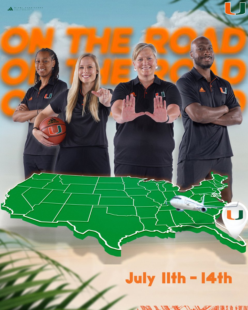 We’re on the road again! 👀🙌 

#GoCanes