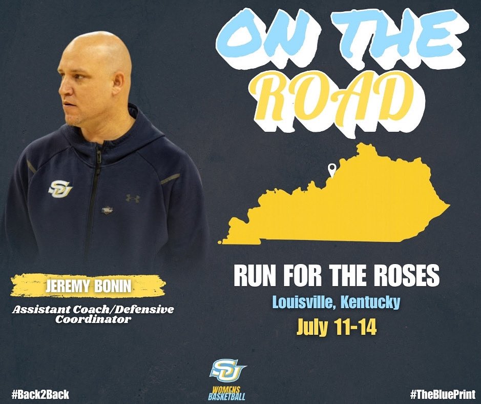 Locked in and on a mission. 💼 

Coach Jay is headed to Louisville for Run for the Roses🌹 July 11–14. Southern’s presence will be felt.

 #TheBluePrint #Back2Back #TheStandard