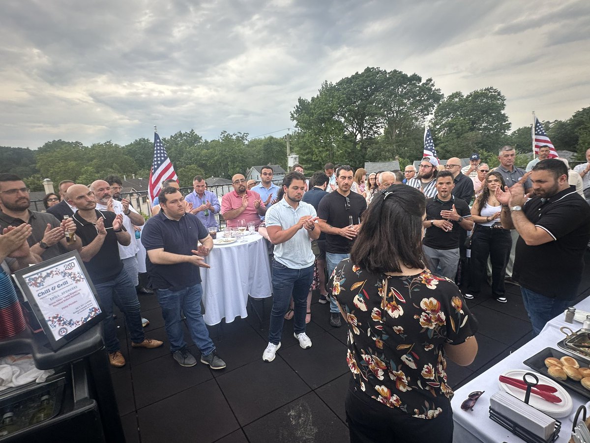 MikeTannousis's tweet image. It was a packed house last night at the @GOPStatenIsland’s Grill & Chill BBQ. Both our party and message are strong. We will fight hard to ensure that our message is delivered to the voters and that our #Republican candidates are victorious in November! 🇺🇸🐘🗳️