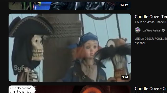 recordatorio de que esta wea tiene un capitulo en una serie