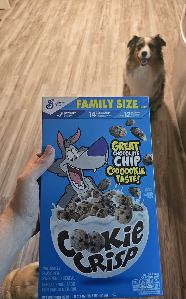 Don't forget when you are an adult you can buy as much cookie crisps as you want.