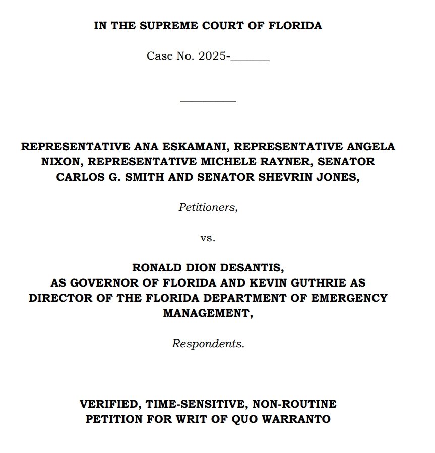 Florida: Lawmakers sue Gov. DeSantis over blocked unannounced visit to 'Alligator Alcatraz'