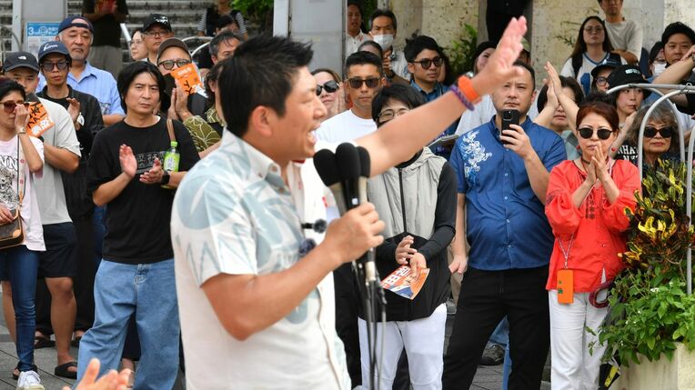 【ファクトチェック🔎】参政党の神谷代表の沖縄戦「日本軍は県民を守りに来た」「戦ってくれたから本土復帰できた」発言　→　裏付ける資料なく「根拠不明」 
okinawatimes.co.jp/articles/-/162…