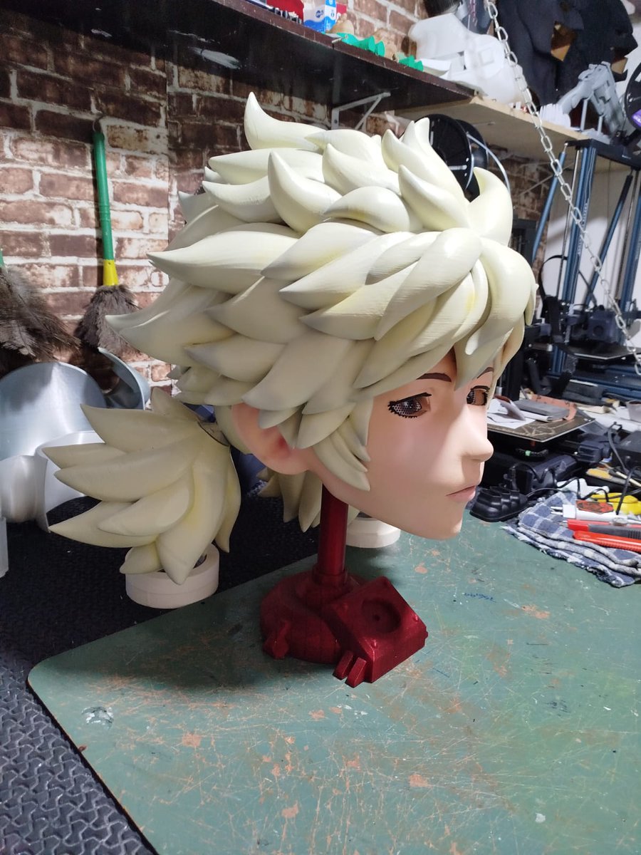 MTOFKigu's tweet image. He's complete, and I'm absolutely in love with the final result 😍
Debut is happening this Saturday at @festivaldojapao 😴
Production by ig/alexandrehenrique39
3D model by ig/ironmion
#Meitenkun #明天君 #TheKingOfFighters #KOF #kigurumi #kigurumimask #kig #着ぐるみ