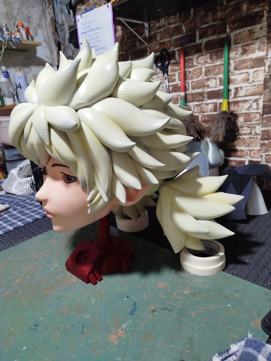 MTOFKigu's tweet image. He's complete, and I'm absolutely in love with the final result 😍
Debut is happening this Saturday at @festivaldojapao 😴
Production by ig/alexandrehenrique39
3D model by ig/ironmion
#Meitenkun #明天君 #TheKingOfFighters #KOF #kigurumi #kigurumimask #kig #着ぐるみ