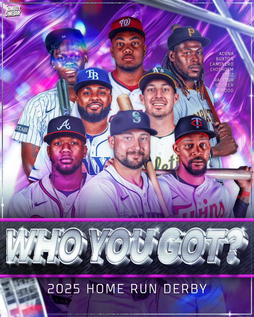 2025 Home Run Derby is SET

Who are you riding with?