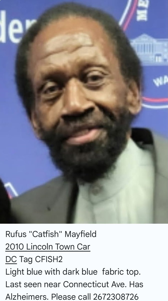 HEADS UP COMMUNITY: CRITICAL MISSING PERSON: Please share and repost. Let's get Mr. Mayfield home safe and sound.