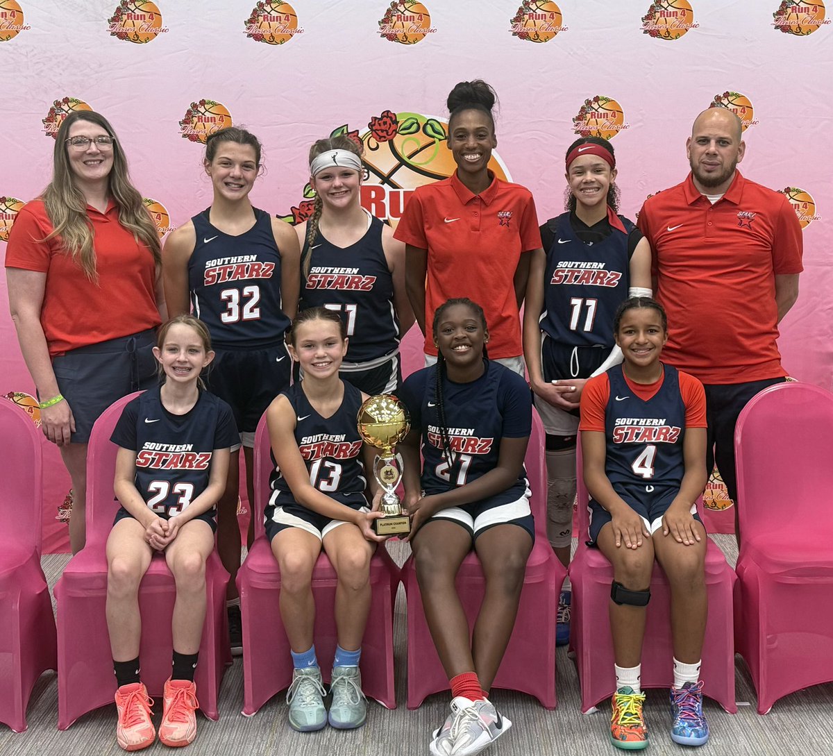 ALSoStarz's tweet image. STARZ 2032-NIKE (5th GR) WIN 54-37 vs Preps Hoops Academy 2032 in the Top PLATINUM Bracket CHAMP GAME to WIN Back-to-Back Titles in the 30-team Rising Roses Stars Nationals! 6-0 for this Tourney! Congrats to our Players & Coaches! 👏 Go STARZ! ⭐️