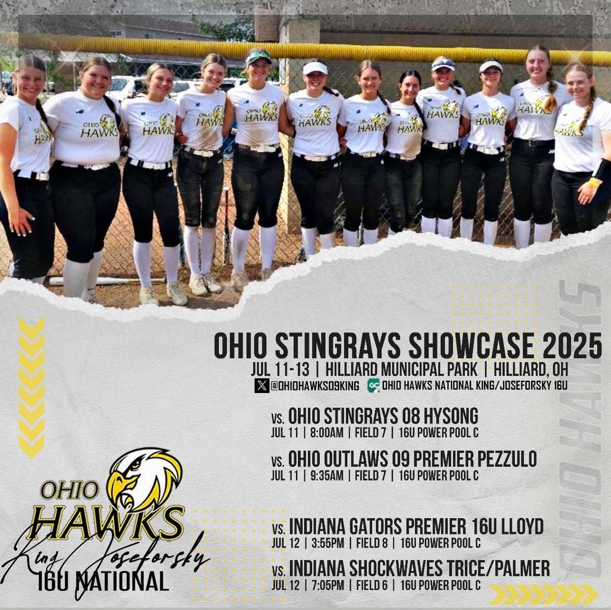 Ohio Hawks 2027 National-King/Joseforsky (@ohiohawks09king) on Twitter photo Some numbers from <a href="/COSparkFire/">CO 4th of July</a>
204 teams
44 teams @ Championship Sunday
Finished 12th in our pool!
Proud of how hard the girls fought and worked together!
This team has so much talent and is FUN!!
Love the game and it will love you back!
Back at it Tomorrow @stingrays Some numbers from <a href="/COSparkFire/">CO 4th of July</a>
204 teams
44 teams @ Championship Sunday
Finished 12th in our pool!
Proud of how hard the girls fought and worked together!
This team has so much talent and is FUN!!
Love the game and it will love you back!
Back at it Tomorrow @stingrays