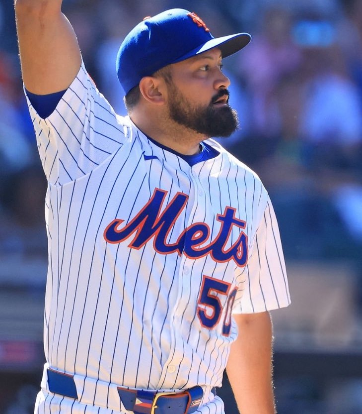 Rico Garcia has just been absolutely terrific so far for the Mets:

4.2 IP | 0 R | 0 ER | 0 H | 2 K 

👏👏👏👏