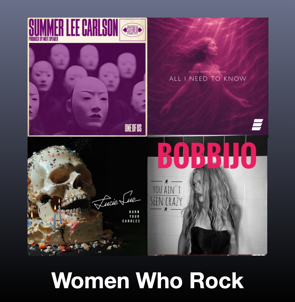 Scott Kash (@scottkash88) on Twitter photo NEW #WomenWhoRock a multi-genre playlist Vol.194 with the best #newmusic
<a href="/summerleecmusic/">Summer Lee Carlson</a>/<a href="/mute_speaker/">見る@RICE🌾</a> album One Of Us
<a href="/official_PluX/">⚡️PluX⚡️</a>/<a href="/shimmer_johnson/">Shimmer Johnson</a> All I Need To Know
#LucieSueMusic
#BobbijoJohnsonMusic
+MORE
#Spotify
rb.gy/72z65q
#NewMusic2025 #MultiGenre NEW #WomenWhoRock a multi-genre playlist Vol.194 with the best #newmusic
<a href="/summerleecmusic/">Summer Lee Carlson</a>/<a href="/mute_speaker/">見る@RICE🌾</a> album One Of Us
<a href="/official_PluX/">⚡️PluX⚡️</a>/<a href="/shimmer_johnson/">Shimmer Johnson</a> All I Need To Know
#LucieSueMusic
#BobbijoJohnsonMusic
+MORE
#Spotify
rb.gy/72z65q
#NewMusic2025 #MultiGenre