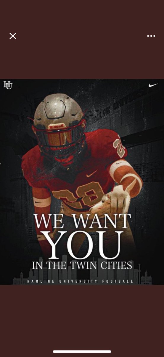Bigspeed77 (@jeremiahmann77) on Twitter photo I am honored and blessed to receive my second offer from Hamlin University🙏🏾 <a href="/CoachMHarris79/">Michael C. Harris</a>
<a href="/CoachNLeftwich/">Nick Leftwich</a> I am honored and blessed to receive my second offer from Hamlin University🙏🏾 <a href="/CoachMHarris79/">Michael C. Harris</a>
<a href="/CoachNLeftwich/">Nick Leftwich</a>