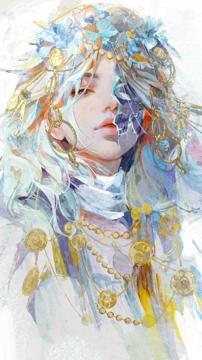 VideoArtGame's tweet image. Fan art | Elden Ring Nightreign - Revenant

Artist: @Velvety_cyhw