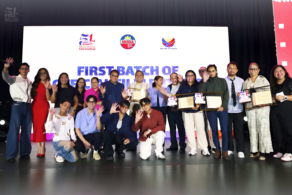 An early Christmas gift! The first batch of MMFF 2025 films has been revealed, and Vice Ganda is among this 51st edition’s lineup of lead stars!

READ MORE: bit.ly/40xw97p