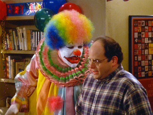 You're living in the past, man! You're hung up on some clown from the sixties, man! #Seinfeld S05E20 - The Fire