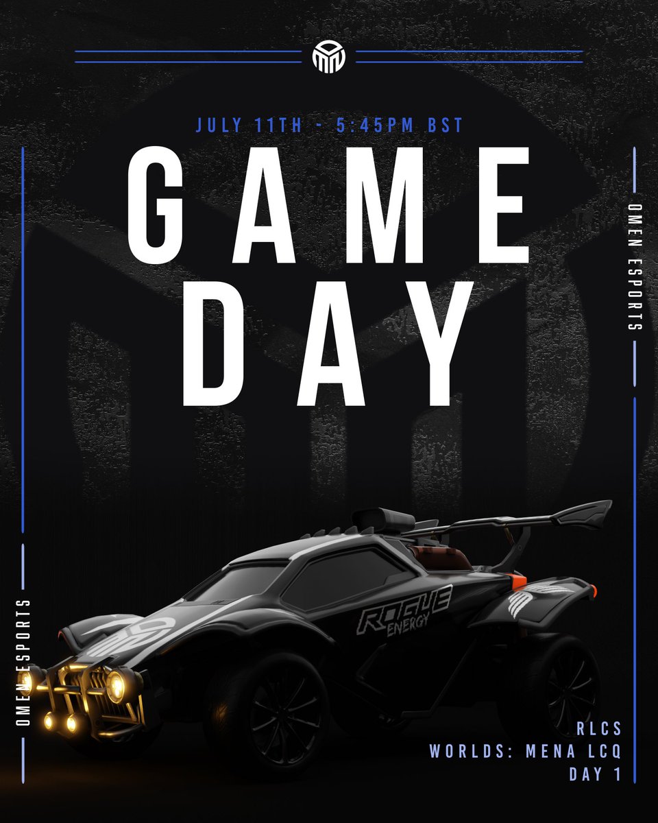 OmenEsports_'s tweet photo. RLCS IS BACK! 🏆

🆚 Winner of Match C
⏰ 5:45pm BST
📺 https://t.co/GInxWib7jc

#WeAreOmen | #RLCS https://t.co/cCM4MI6bPh