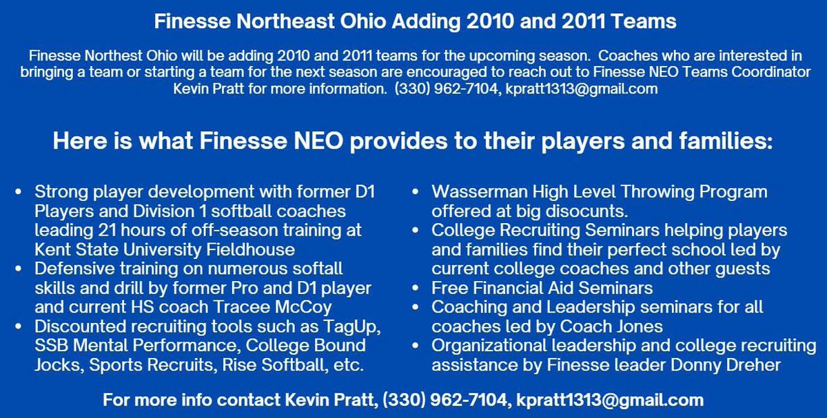 Finesse 15U National - Pratt (TEAM ENDED) tweet media