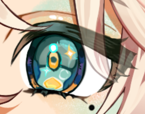 My VTuber model is finished!!
How am I supposed to keep this secret for a month T-T

I can't show yet.... no... well maybe just a peek