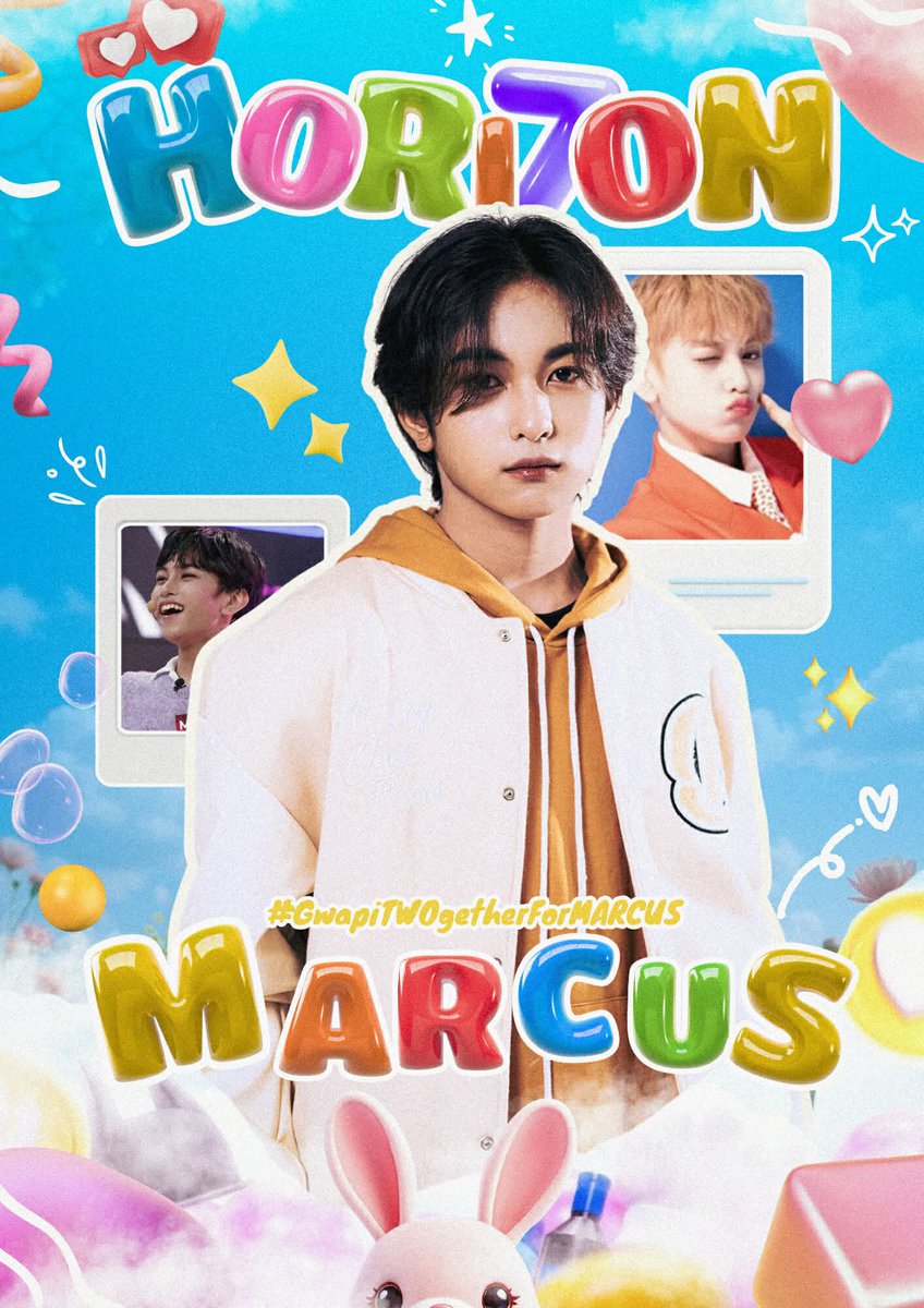 📋TGIF, ANCHORS! And just like that… we’ve reached the final day of our #GwapiTWOgether countdown! Today, we celebrate the youngest dreamer who turned his spark into a full-blown fire — our All-Rounder Maknae, MARCUS! ✨🐰 

In 2022, a 13-year-old Marcus stepped into DreamMaker
