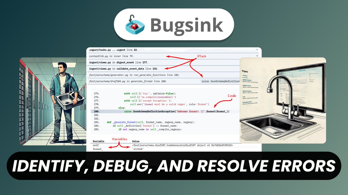 elest_io's tweet image. Let's discover @mrbugsink, a free open-source Sentry compatible error tracking platform.
Watch our platform overview
🔗 youtu.be/52XbvQ4vN7E