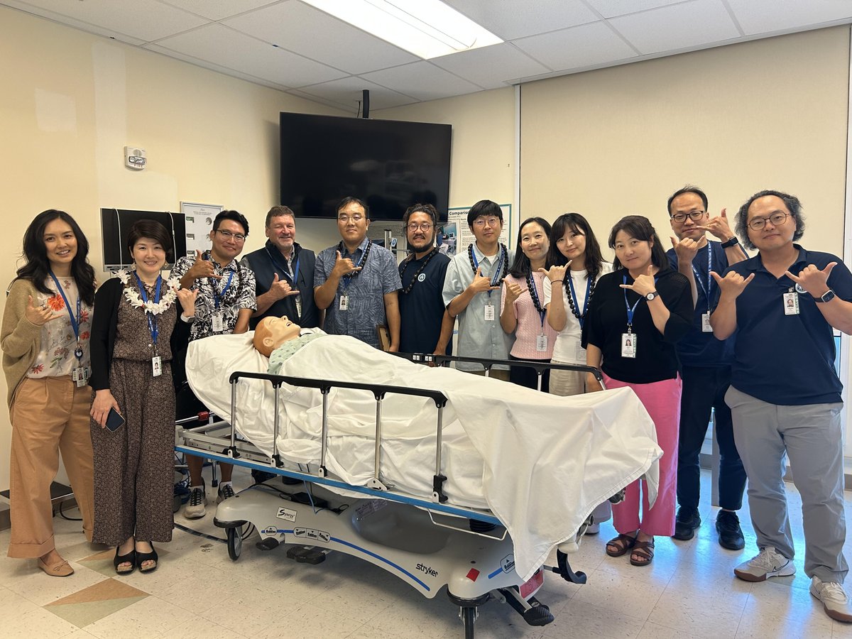 SimTiki_HI's tweet photo. Aloha to our 2 Fellows &amp; 4 Int'l Scholars who will be returning to Korea later this month! Grateful for their friendships and contributions to simulation education &amp; SimTiki! https://t.co/Je98ckG2lh