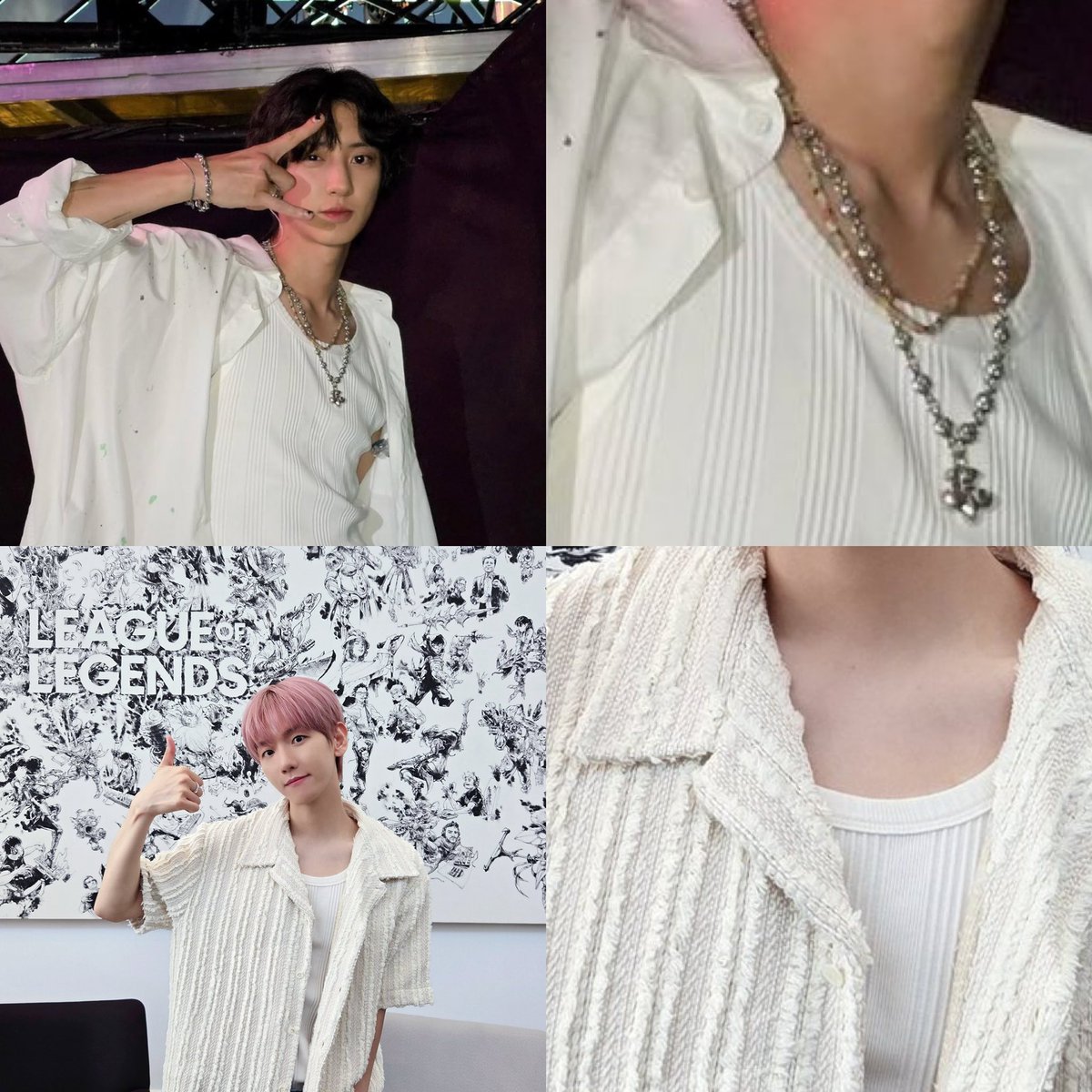 parkyoonhee65's tweet image. Good morning again😁chanbaek wearing the same tank top…baekhyun was like, ‘I have no idea what to wear, I’ll just dress like my husband’ 😂🫶🏻
#chanbaek #찬백