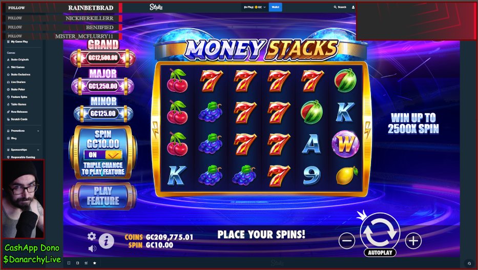 DanarchyLive's tweet photo. Going live with some more slots. Wish me luck! 🤞

https://t.co/zJtQVAALQE https://t.co/VH2bp5n4I5