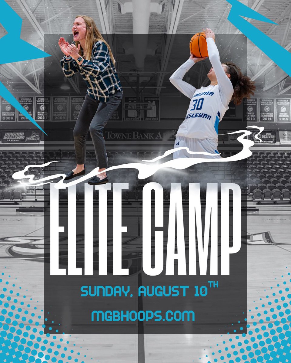1️⃣ month away from our Lady Marlins Elite Camp‼️Rising 9th-12th graders sign up at mgbhoops.com &amp; come spend the day with us in the tank🐟