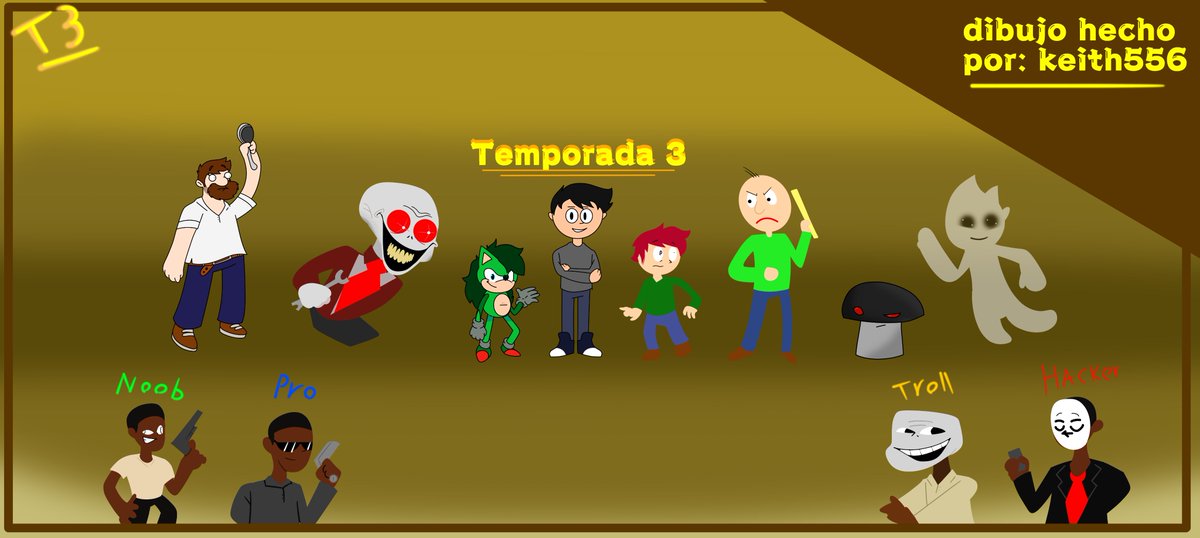 Keith5561's tweet image. aquí esta el dibujo de la tercera temporada de @Yezan135
perdonen por la demora, la verdad fueron días muy ocupado, pero puedo decir, que acabe la secundaria 🥳✨ ahora me pondré hacer las temporadas que me faltan y veré que mas hacerle, les gradezco 🤗