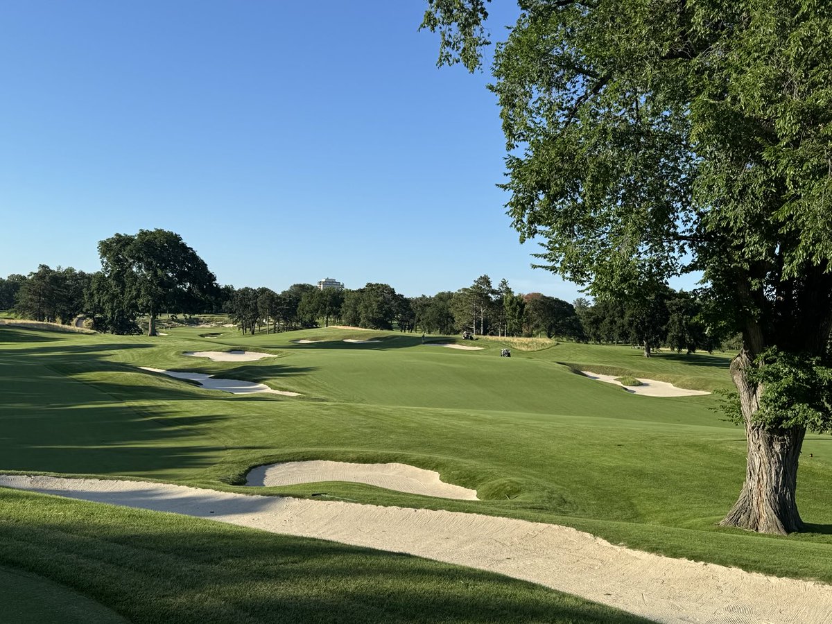 A stunning July evening as we prep for the Invitational. #minikahdaclub