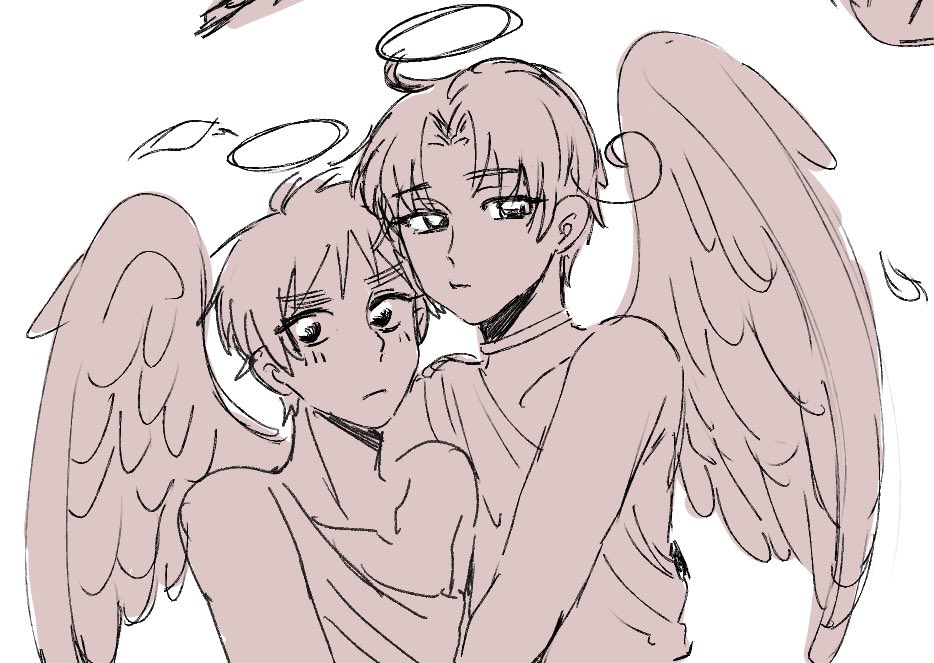 tumire23's tweet image. 最近描いた絵