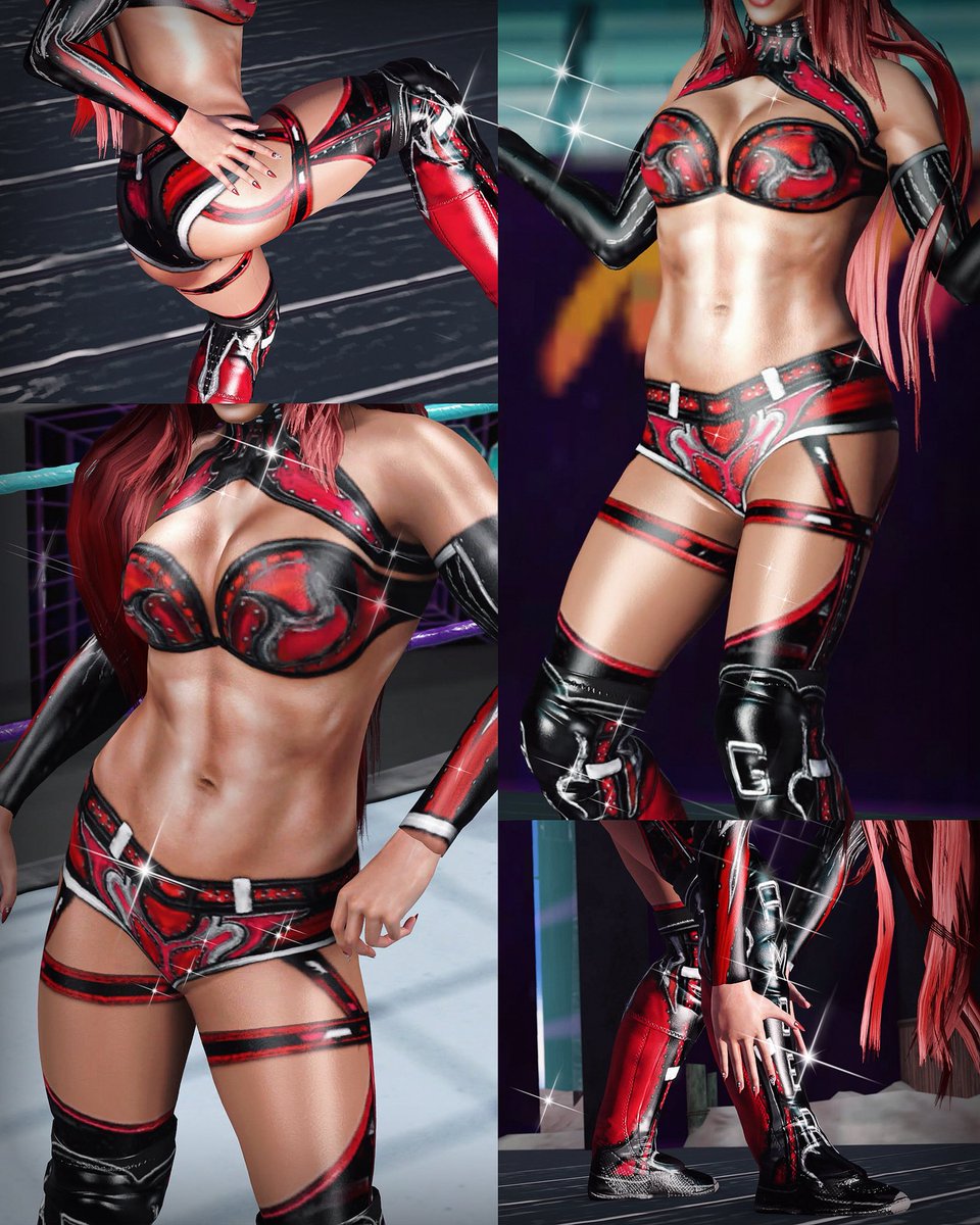 ambergage2k's tweet photo. ᭙ꫝꪖ𝕥 𝕥ⅈꪑꫀ ⅈડ ⅈ𝕥 ? 💋💄❌ | @theheatherrae 𝑰 𝑨𝑳𝑾𝑨𝒀𝑺 𝒈𝒆𝒕 𝒆𝒗𝒆𝒏 ༝༚༝༚ ⋆˙⟡ ♡ |
•
#ʀɨֆɛօʄɢօʟɖɮʟօօɖɛɖ
꧁ ༺ ⚜ ༻ ꧂
•
~ tonight’s look from @COHwrestling1 #SuperSlam✨☀️
•
#WWE2K25 https://t.co/tbhVSyBDbR