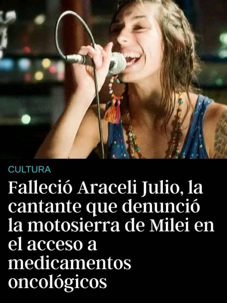 Araceli no falleció, a Araceli Julio la mataron Javier Milei y Sandra Pettovello.