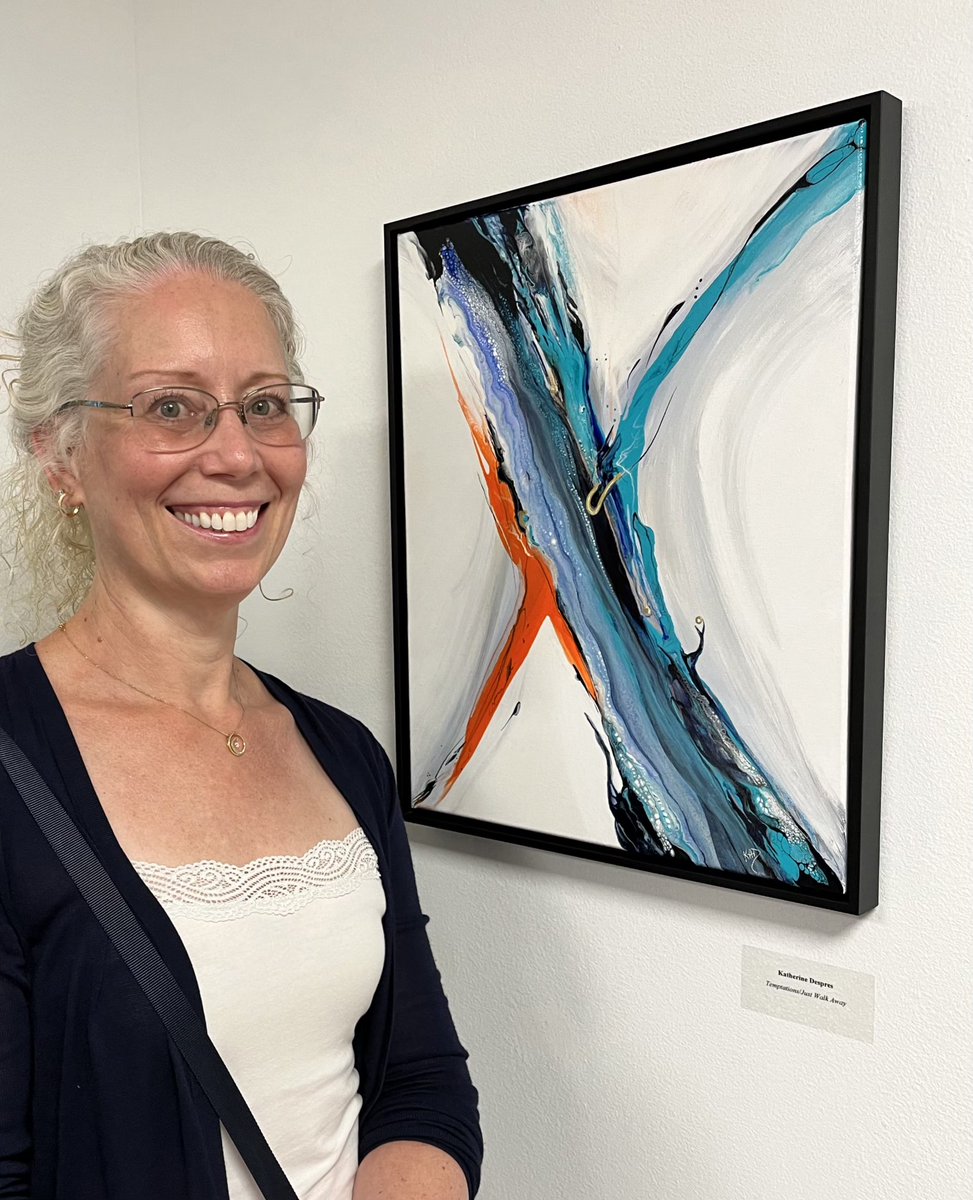 KathDesp4's tweet image. I'm happy and honored to have had my "Temptations/ Just Walk Away" selected for a three month show at The Gallery at InterCommunity in East Hartford! Thegallery@intercommunityct.org #fluidart #abstractart