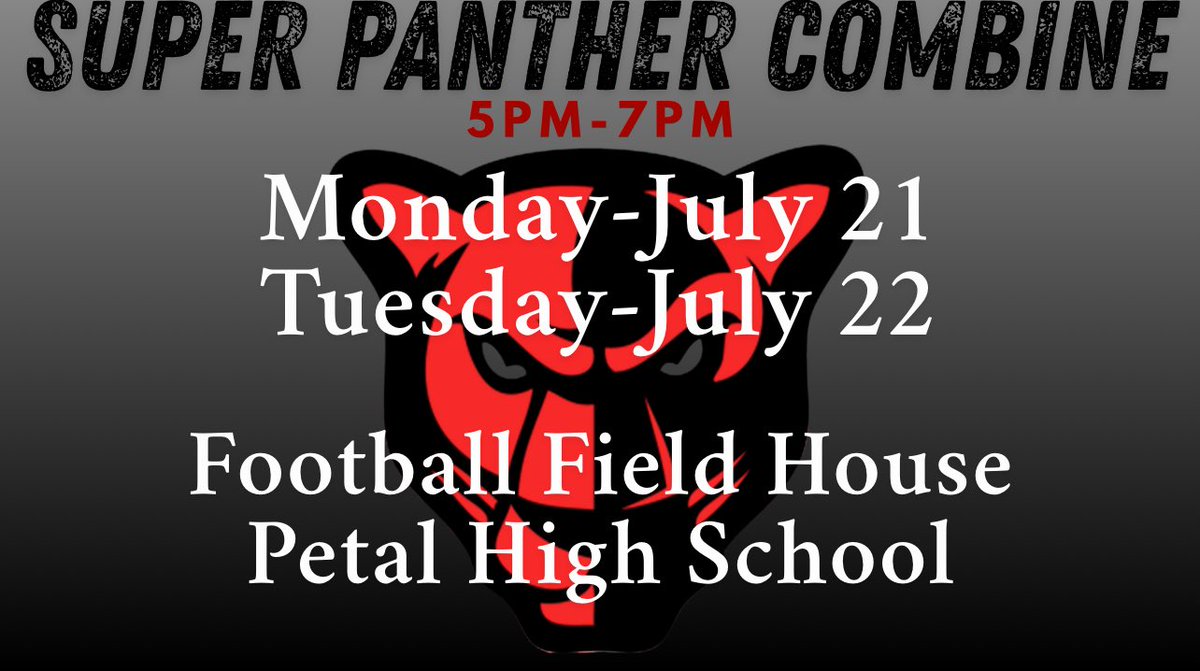 IronPanthers_16's tweet image. ‼️ Come out and watch the Panthers compete to see who will be the 2025 Super Panther and Iron Panthers! ‼️