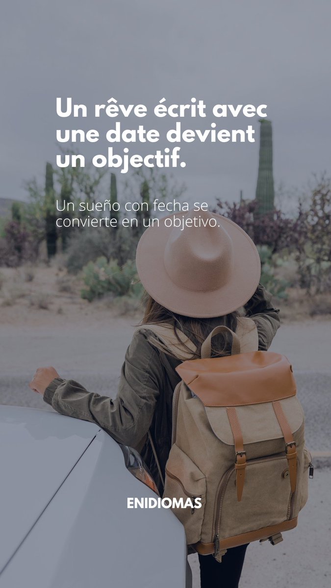 ENIDIOMAS's tweet photo. Un rêve écrit avec une date devient un objetif. 🎯

Cursos de idiomas, traducción e interpretación. 

IG ENIDIOMAS 
☎️+58 412-6350870
💌 ENIDIOMAS@GMAIL.COM https://t.co/axVr9oaaVe