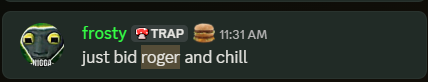 I FUCKING SAID IT AND ILL SAY IT AGAIN....

ROGER