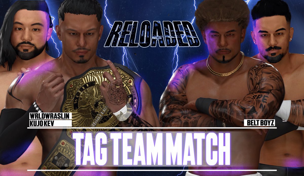 ShooterWrestlin's tweet image. Tonight at 8:30 PM
Main Event: @wrldwrasslin @KUJOkev vs @reallyperc @LoneCamo
@cybrsensei & @Crazyjoe2K FACE TO FACE
@chase_2x vs @tm_joj vs @wrestlingcheckk
@fueyyy_ vs @twonslapedcupid vs @wjay4prez
@rulasfantasyy @cometuesday1 face to face!
Re-Generation vs New 3ra