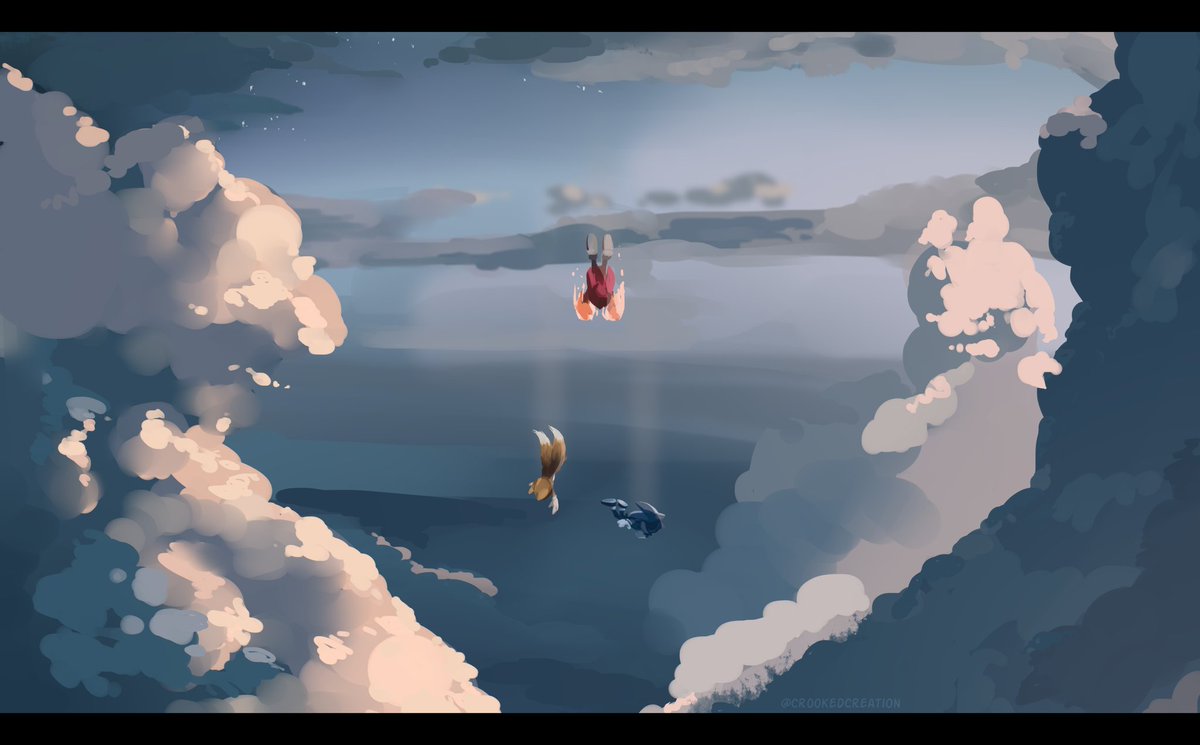 I've been wanting to paint this scene since the movie came out!! The music is so pretty man 😭

--
#SonicTheHedgehog3 #sonicfanart #SonicMovie3