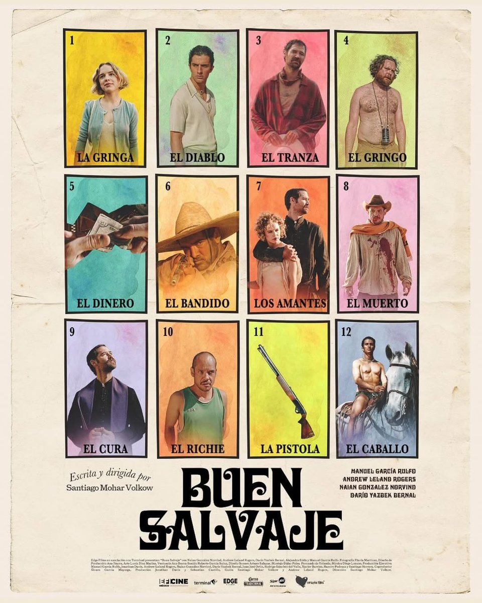 #OrgulloCasAzul 💙

Este 17 de julio llega a las salas de cine "Buen Salvaje", película escrita y dirigida por Santiago Mohar Volkow y con la participación de nuestro querido egresado Aldo Escalante.

¡No te la pierdas! 🎬️