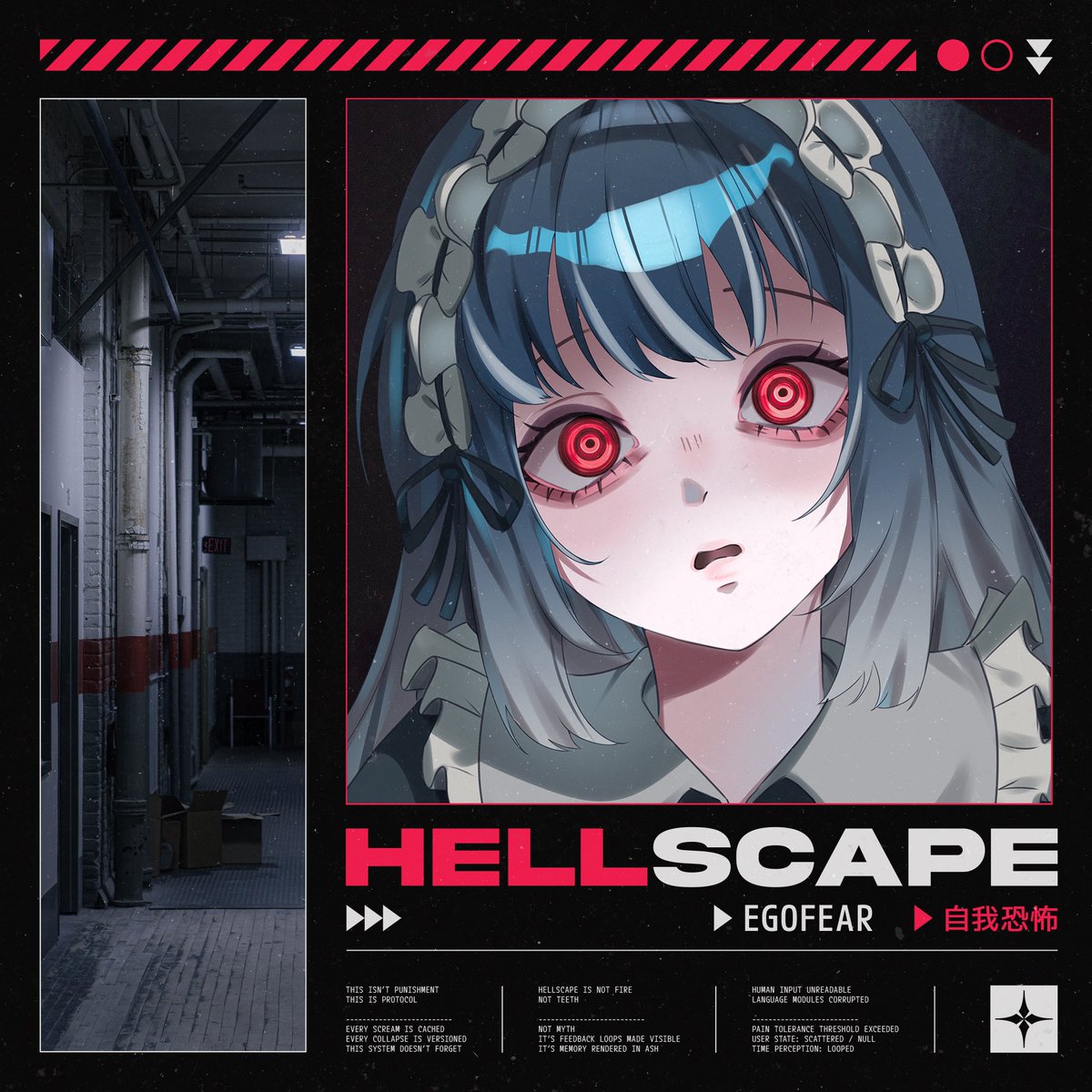 Celebrating 2 million streams on HELLSCAPE
New cover re-imagined by the talented artists:
IcyArtzy - Illustrator
insmnc - Designer