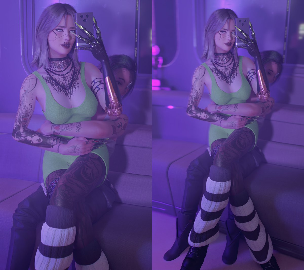 V and Judy

#Cyberpunk2077PhotoMode #Cyberpunk2077 #VirtualPhotography