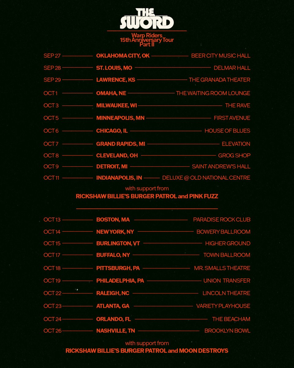 The Sword tweet media