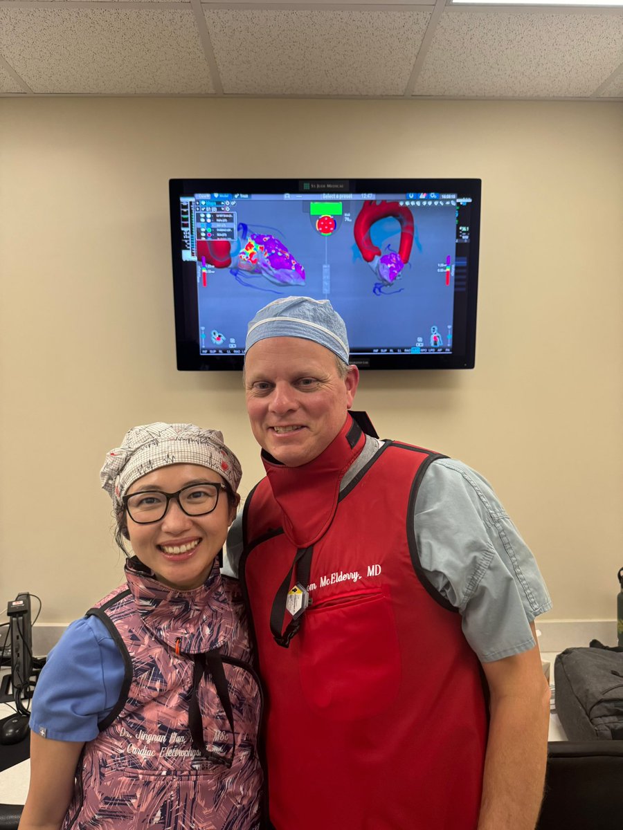 Jingnan Han, MD, MSc (@jingnanh) on Twitter photo It’s AFFERA time! Honored to be part of the 1st VT ablation in AL using Sphere-9 + AFFERA with 3D InHEART CT. Inferolateral basal substrate for ischemic VT. InHEART imaging beautifully highlighted key targets. Grateful to learn from my incredible mentor! <a href="/tommcelderry/">Tom McElderry MD FACC FHRS</a> #AFFERA It’s AFFERA time! Honored to be part of the 1st VT ablation in AL using Sphere-9 + AFFERA with 3D InHEART CT. Inferolateral basal substrate for ischemic VT. InHEART imaging beautifully highlighted key targets. Grateful to learn from my incredible mentor! <a href="/tommcelderry/">Tom McElderry MD FACC FHRS</a> #AFFERA
