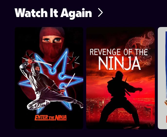 CoinOpTV's tweet image. Every once in a while I just need to rewatch some classic Ninja movies!