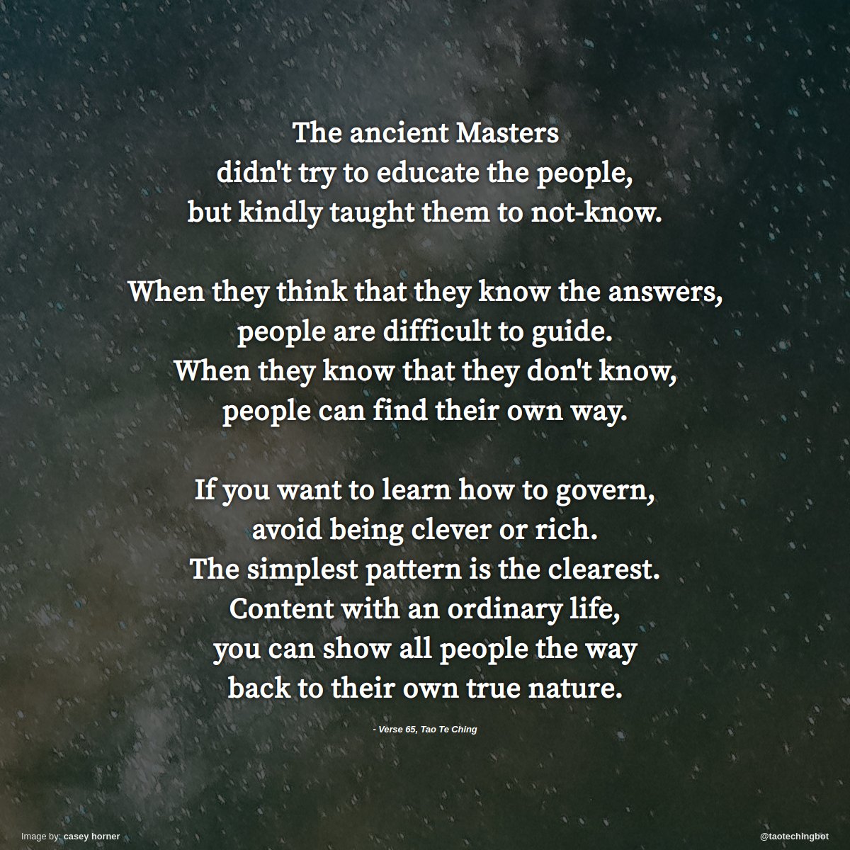 taotechingbot's tweet image. Verse 65 of The Tao Te Ching. #TaoTeChing #Laozi #Tao #LaoTzu #Taoism #BookOfTheWay