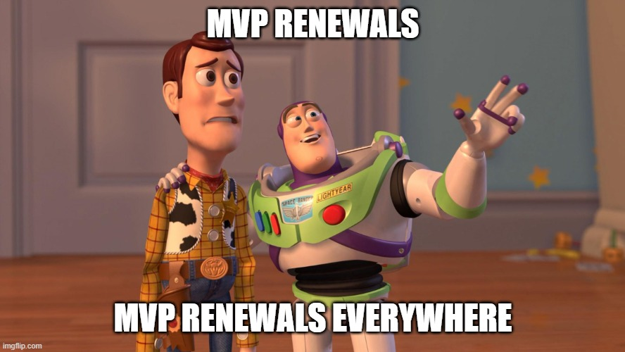 Congrats to all the returning MVPs!