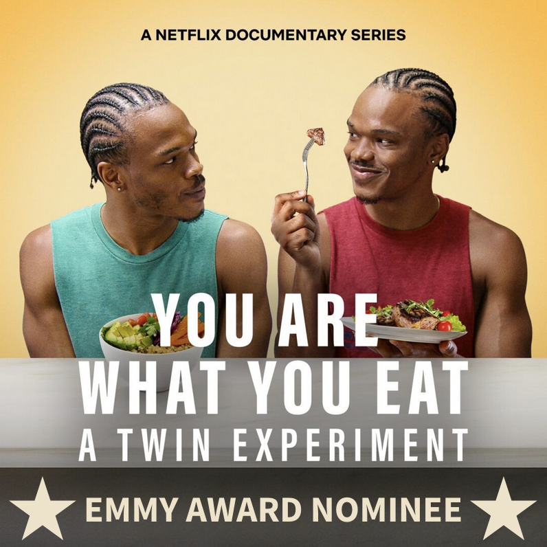 Christopher Gardner (@gardnerphd) on Twitter photo 🎉Emmy-Nominated!
“You Are What You Eat: A Twin Experiment” — the <a href="/netflix/">Netflix</a> docuseries featuring our @stanford Twins Study — is up for an Emmy in the Outstanding Lifestyle Program category! What a powerful nod to science communication and good research. 🎉Emmy-Nominated!
“You Are What You Eat: A Twin Experiment” — the <a href="/netflix/">Netflix</a> docuseries featuring our @stanford Twins Study — is up for an Emmy in the Outstanding Lifestyle Program category! What a powerful nod to science communication and good research.